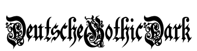 DeutscheGothicDark