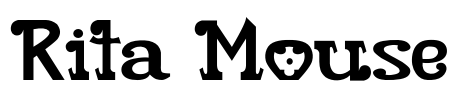 Rita Mouse Font Image