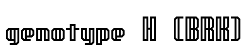 genotype H (BRK)