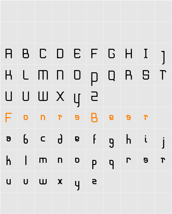 sharpedge Character Map
