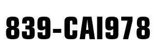 839-CAI978