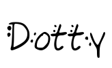 Dotty Font Image