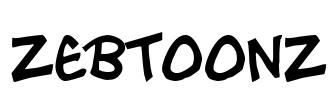 Zebtoonz Font Image