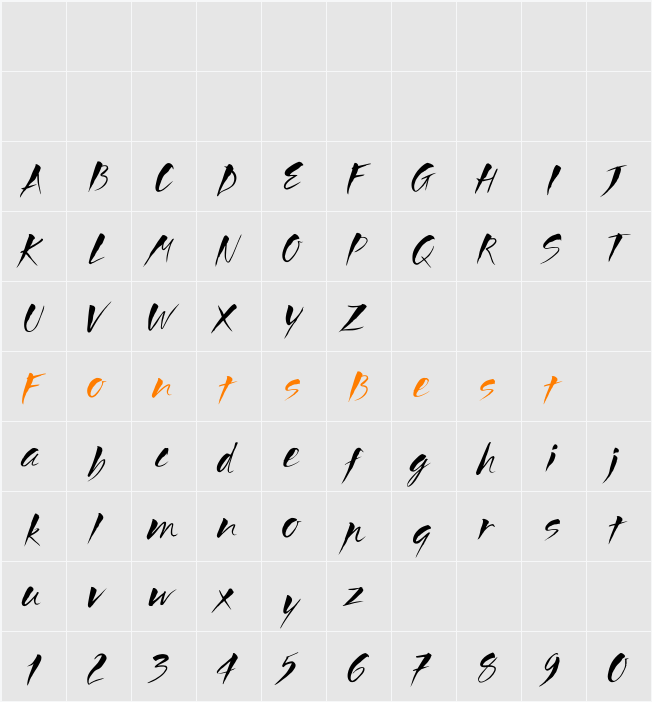 DuMifu Character Map