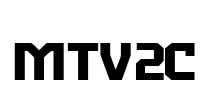 MTV2C Font Image