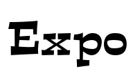Expo Font Image