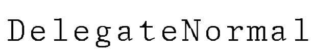 DelegateNormal
