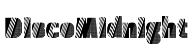 DiscoMidnight Font Image