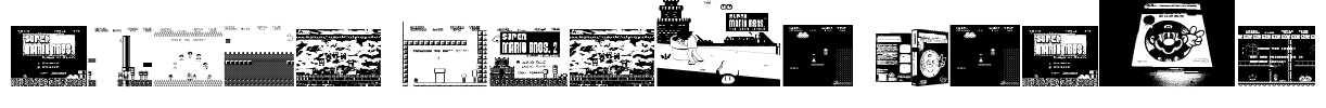 Super Mario Lost! Font Image