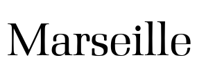 Marseille Font Image
