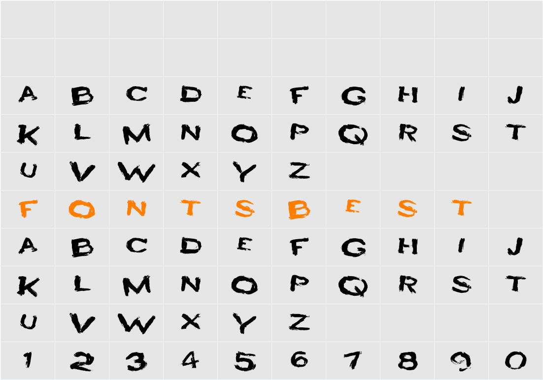 HEYRO fun Character Map