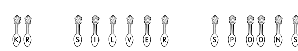 KR Silver Spoons Font Image