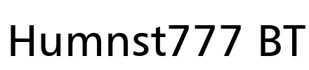 Humnst777 BT