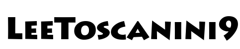 LeeToscanini9 Font Image