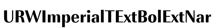 URWImperialTExtBolExtNar