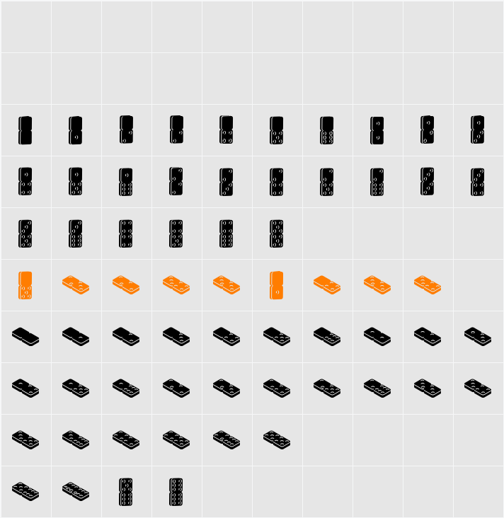 dotica Character Map