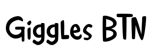 Giggles BTN Font Image