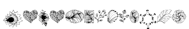 DigiStampsOne Font Image