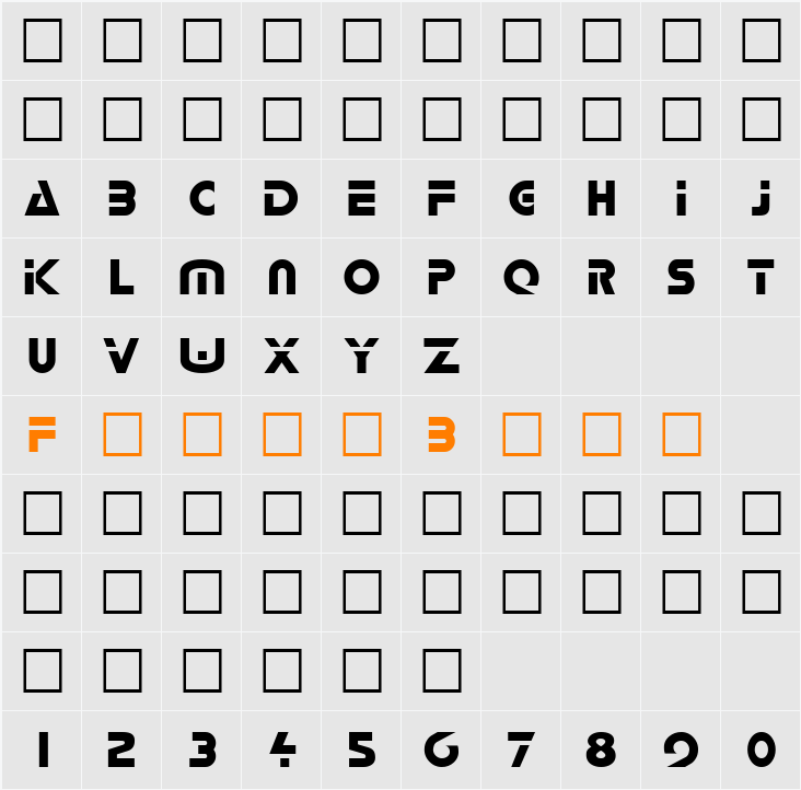 Linker Character Map