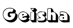 Geisha Font Image