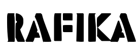 Rafika Font Image