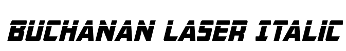 Buchanan Laser Italic