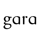 gara Font Image