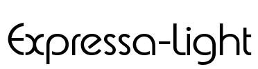 Expressa-Light Font Image