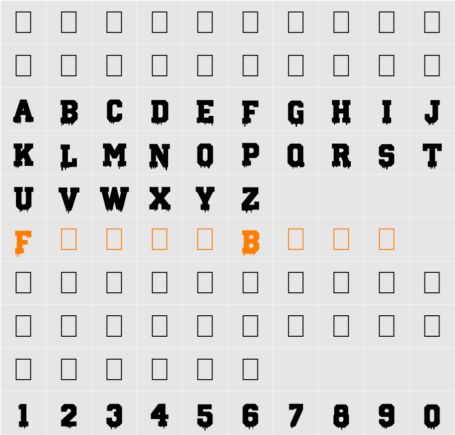 Gun School Character Map