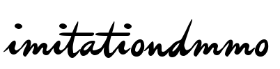 imitationDemo Font Image