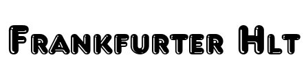 Frankfurter Hlt Font Image