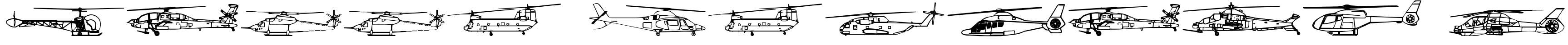 Hello Copters 2 Font Image