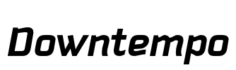 Downtempo Font Image