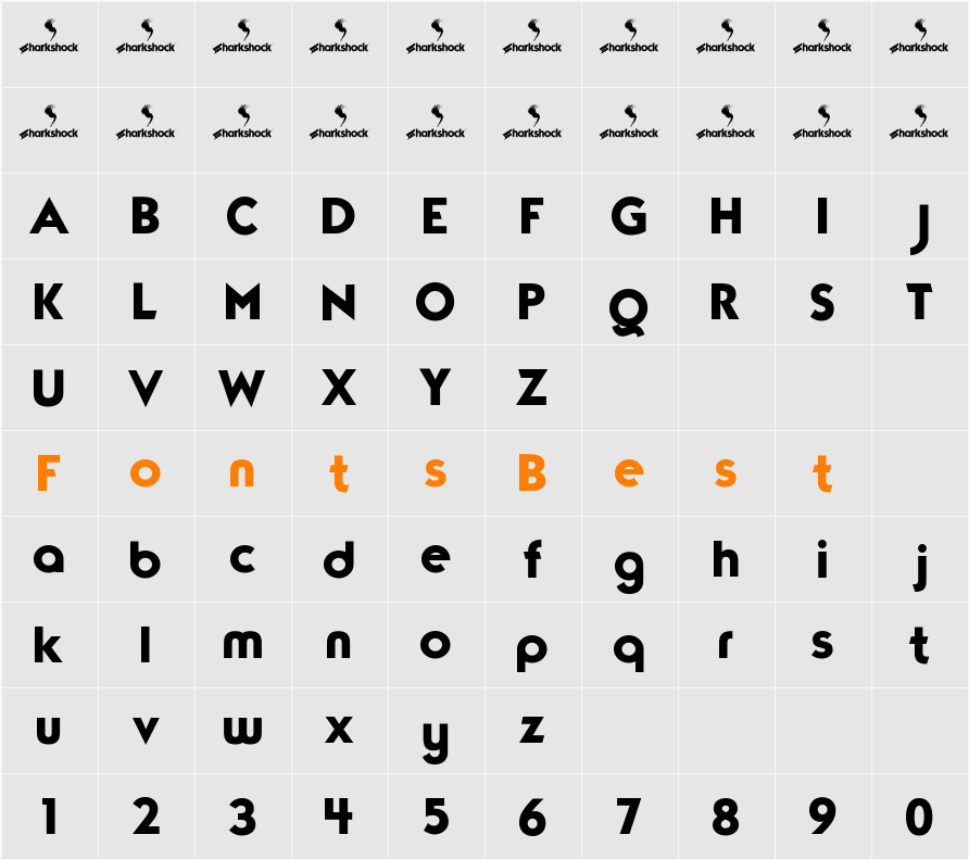 TypoGraphica Character Map