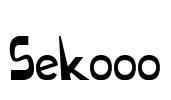 Sekooo Font Image