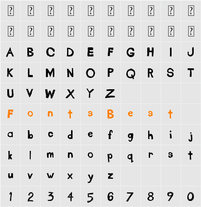 take_out_the_garbage Character Map