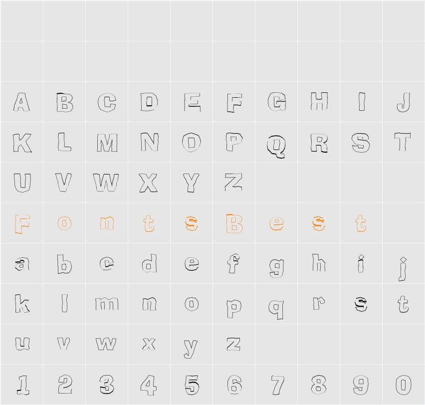 a_BrokerOtl Character Map