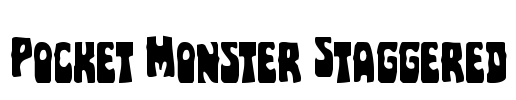 Pocket Monster Staggered