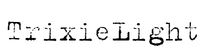 TrixieLight Font Image