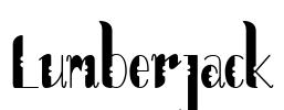 Lumberjack Font Image