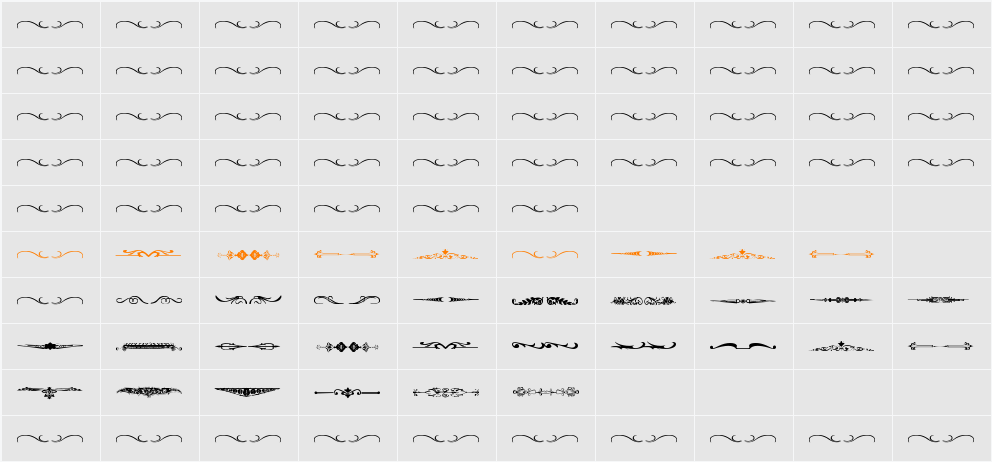 Sughayer Separates 10 Character Map