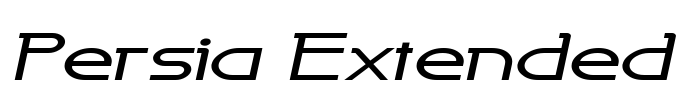Persia Extended Font Image
