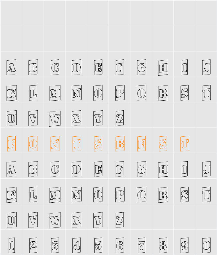 a_DodgerCmOtlUp Character Map