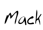 Mack Font Image