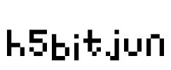 H5Bitjun Font Image