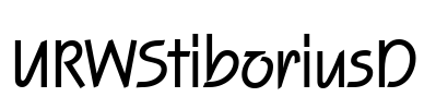 URWStiboriusD Font Image