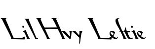 Lil Hvy Leftie
