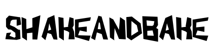 ShakeAndBake Font Image