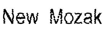 New Mozak Font Image