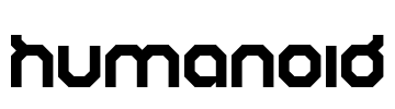 Humanoid Font Image